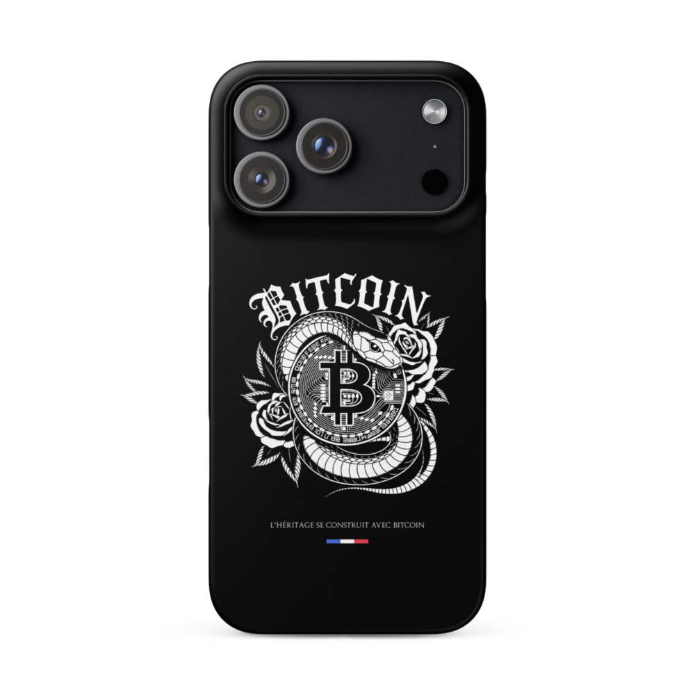 Bitcoin: Legacy Is Built On Bitcoin Snap Case For Iphone® - Snap Case For Iphone Matte Iphone 17 Pro Max Front 68Ceb1C413953