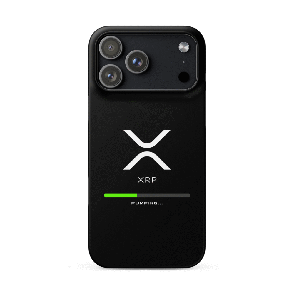 Xrp: Pumping Snap Case For Iphone® - Snap Case For Iphone Matte Iphone 17 Pro Max Front 68Ceb4Fcc684D
