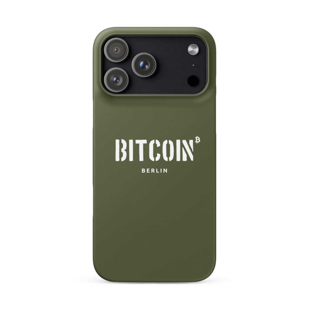 Bitcoin: Berlin Snap Case For Iphone® - Snap Case For Iphone Matte Iphone 17 Pro Max Front 68Ceba9F8Cbe9
