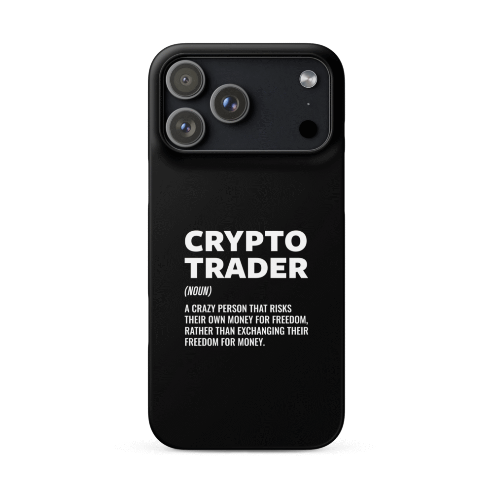 Crypto Trader Definition Snap Case For Iphone® - Snap Case For Iphone Matte Iphone 17 Pro Max Front 68Cebe5C69C7C