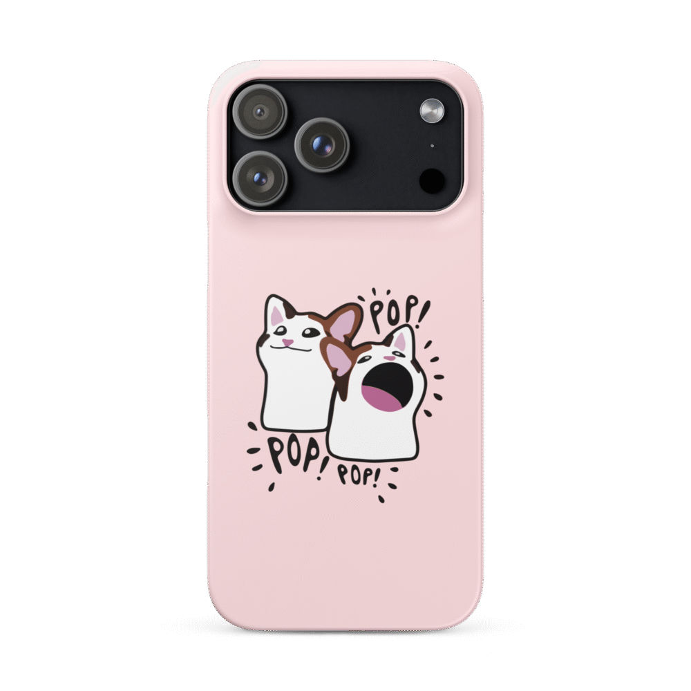 Popcat Snap Case For Iphone® - Snap Case For Iphone Matte Iphone 17 Pro Max Front 68Cebea039C14