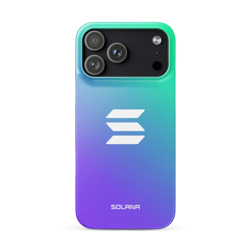 Solana Gradient Snap case for iPhone®