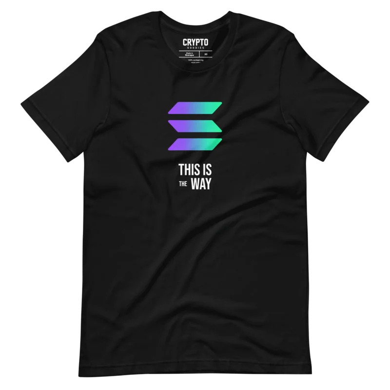 Solana: This Is The Way T-Shirt