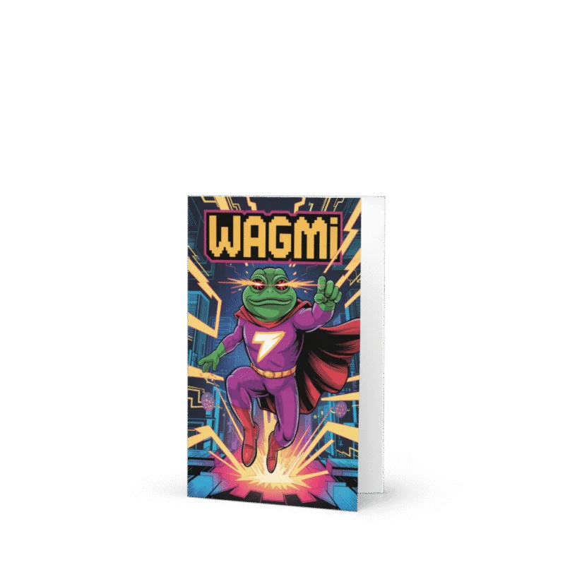 WAGMI Greeting Card