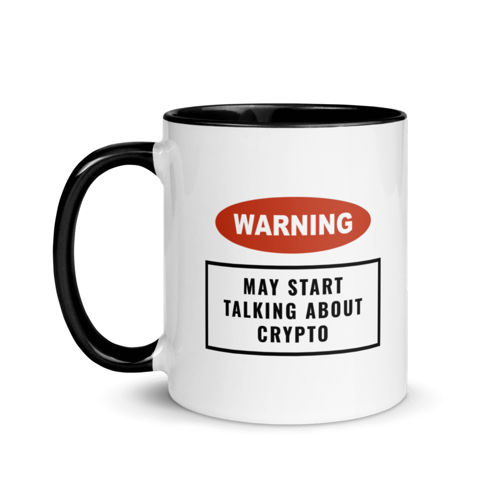 May Start Talking About Crypto Mug - Image 2
