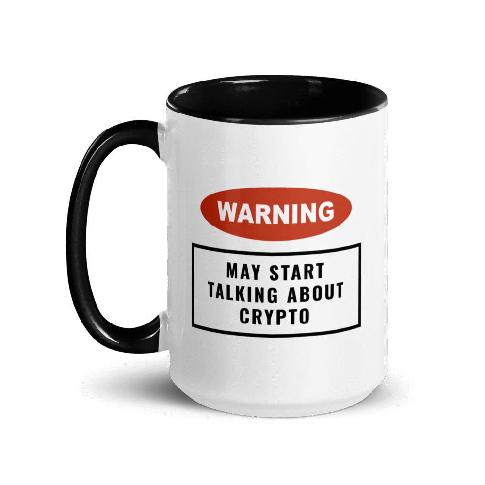 May Start Talking About Crypto Mug - Image 4