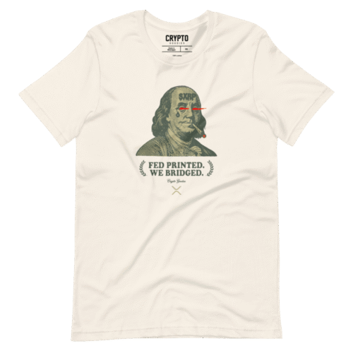 XRP: Fed Printed. We Bridged. T-Shirt