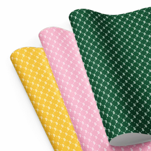 Bitcoin Color Variety Wrapping Paper
