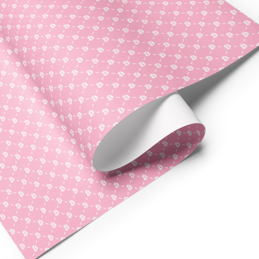 Bitcoin Color Variety Wrapping Paper - Image 4