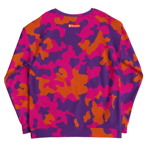 Bitcoin Pill x Camouflage Sweatshirt