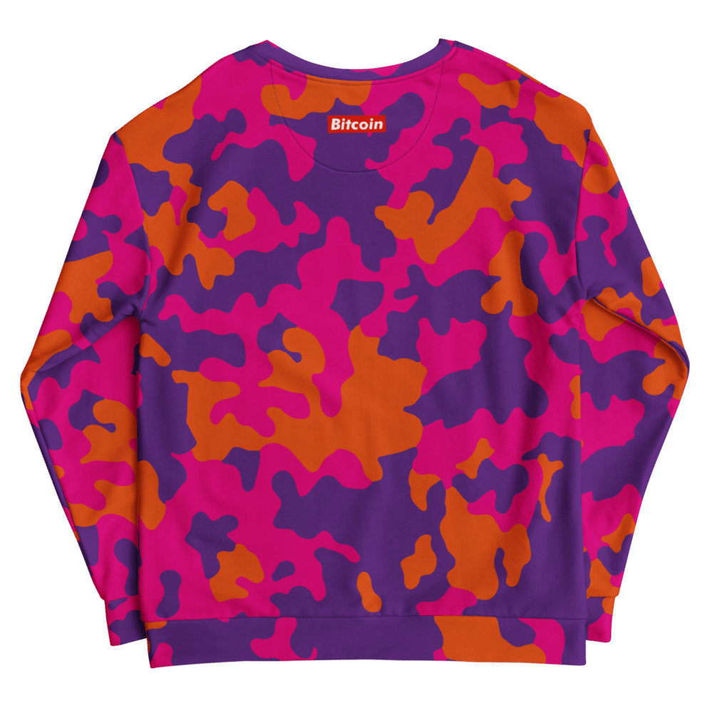Bitcoin Pill x Camouflage Sweatshirt