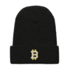 Bitcoin ₿ Waffle beanie