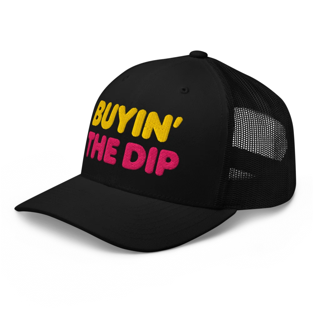 Buyin’ The Dip Trucker Cap - Image 3