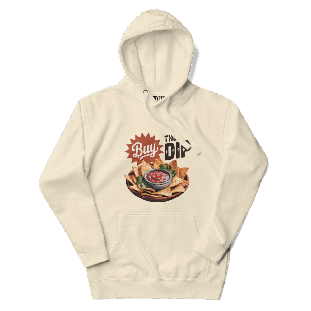 Buy The Dip Hoodie - Cotton Heritage M2580 I Unisex Premium Pullover Hoodie Bone Front 68E2B129694B1