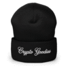 Crypto Goodies Cuffed Beanie
