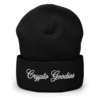 Crypto Goodies Cuffed Beanie