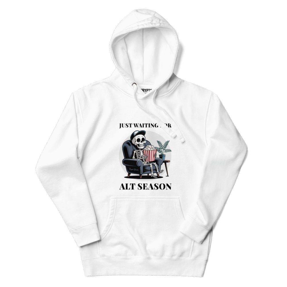 Just Waiting For Alt Season Hoodie - I Unisex Premium Pullover Hoodie White Front 68Ecc11Ec1626
