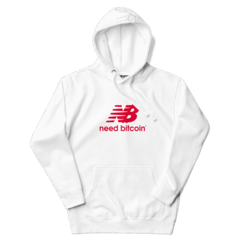 Need Bitcoin Hoodie