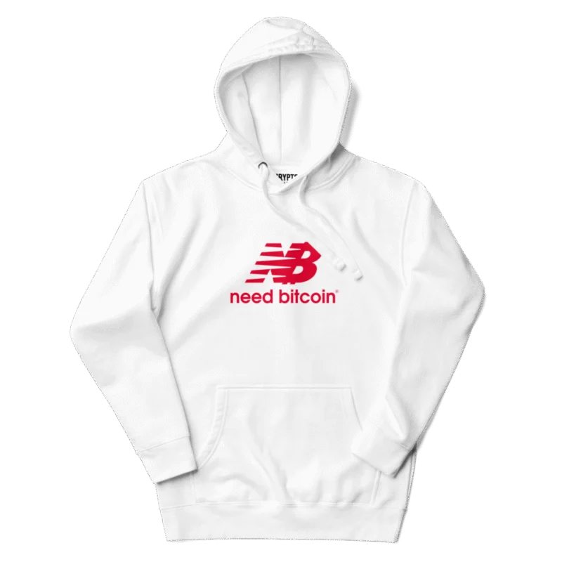 Need Bitcoin Hoodie