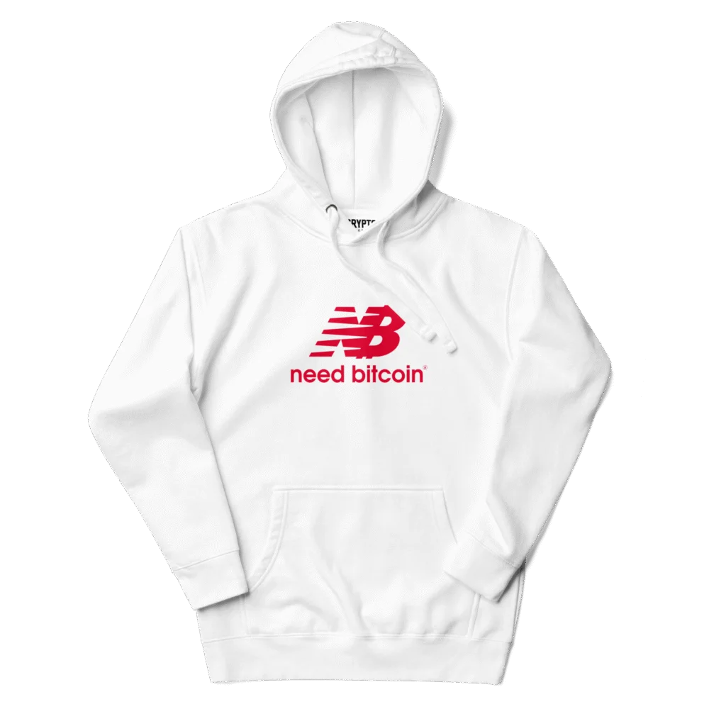 Need Bitcoin Hoodie