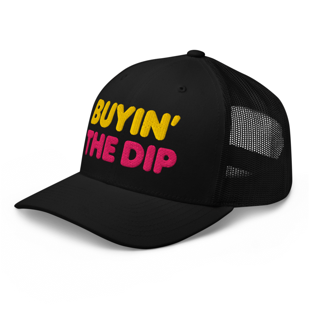 Buyin' The Dip Trucker Cap - Image 3