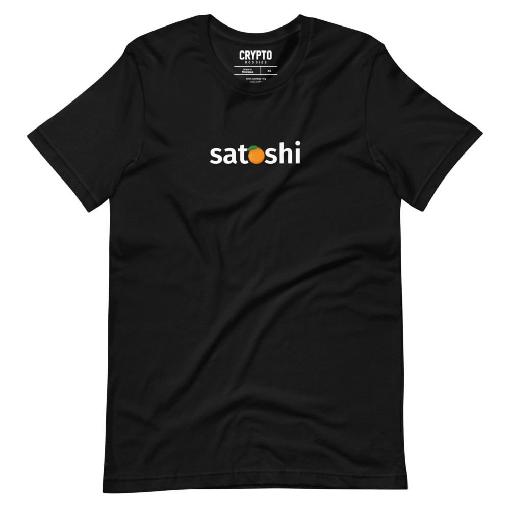 Satoshi Orange T-Shirt