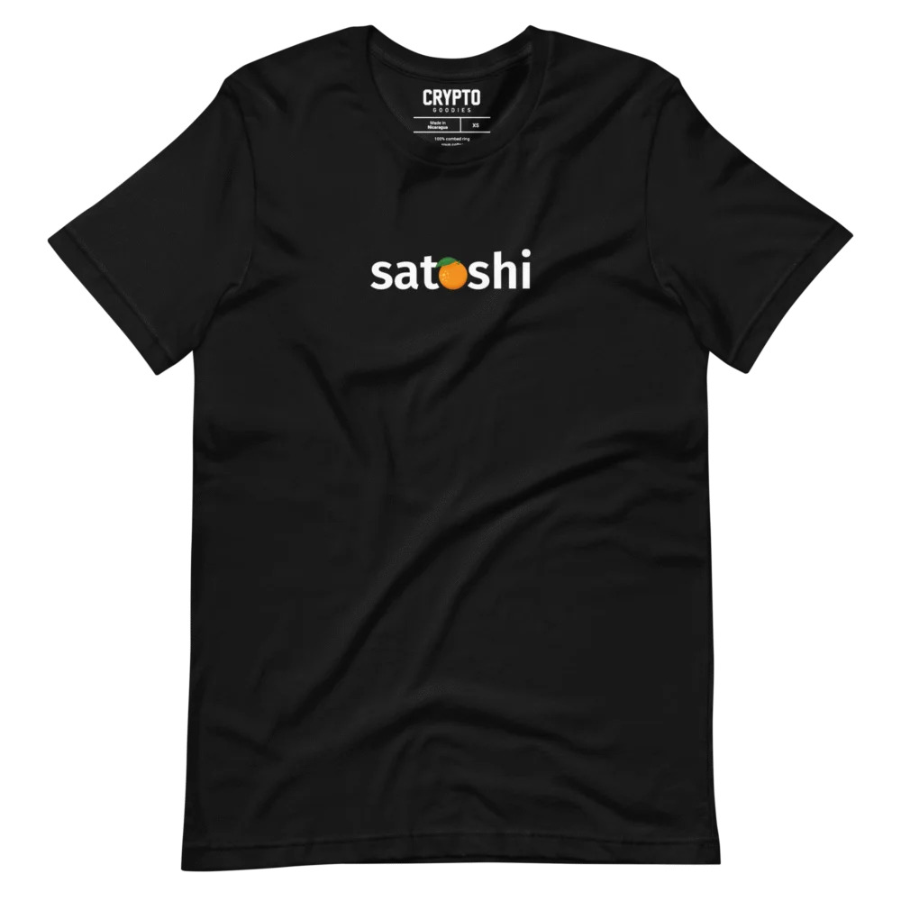 Satoshi Orange T-Shirt