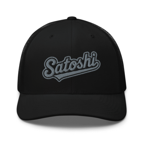 Satoshi Trucker Cap