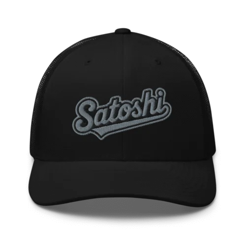 Satoshi Trucker Cap