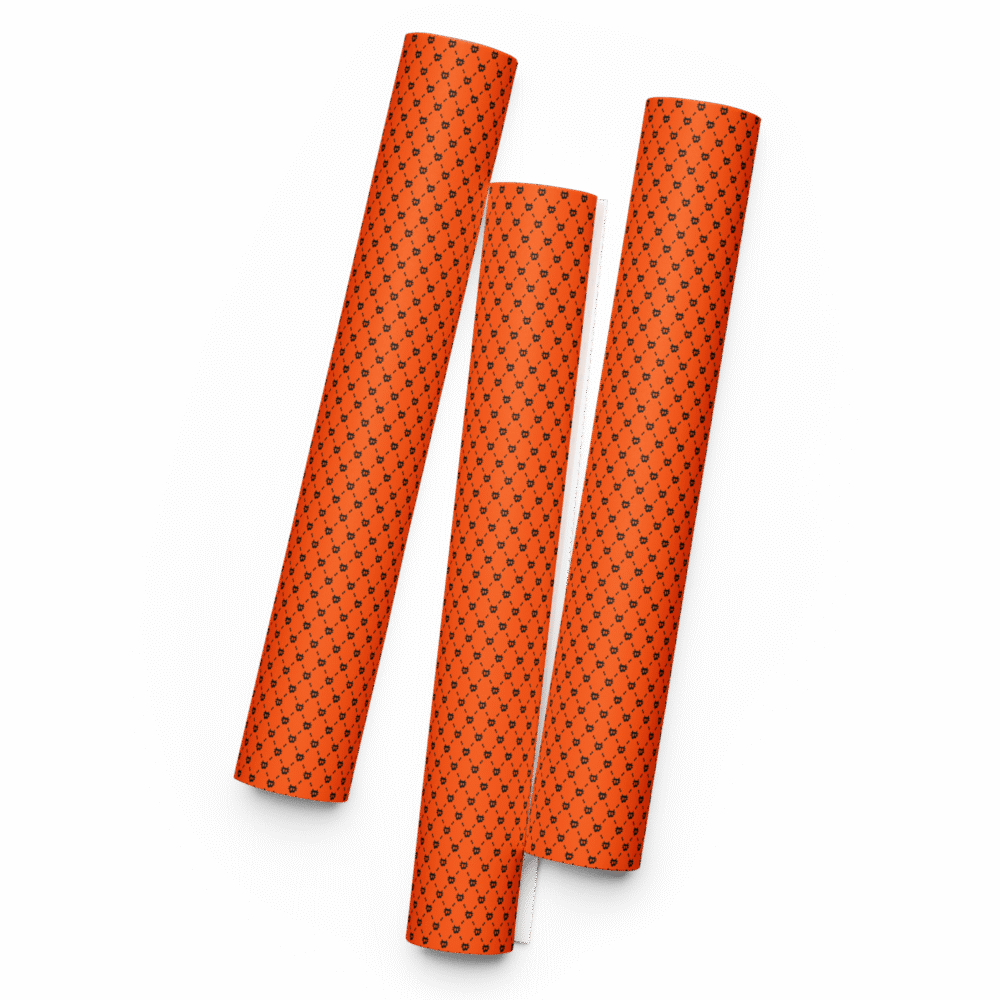 Bitcoin Orange Fashion Wrapping Paper - Wrapping Paper Sheets 3 White Matte 28.75X19.75 Front 68E276B2Df653