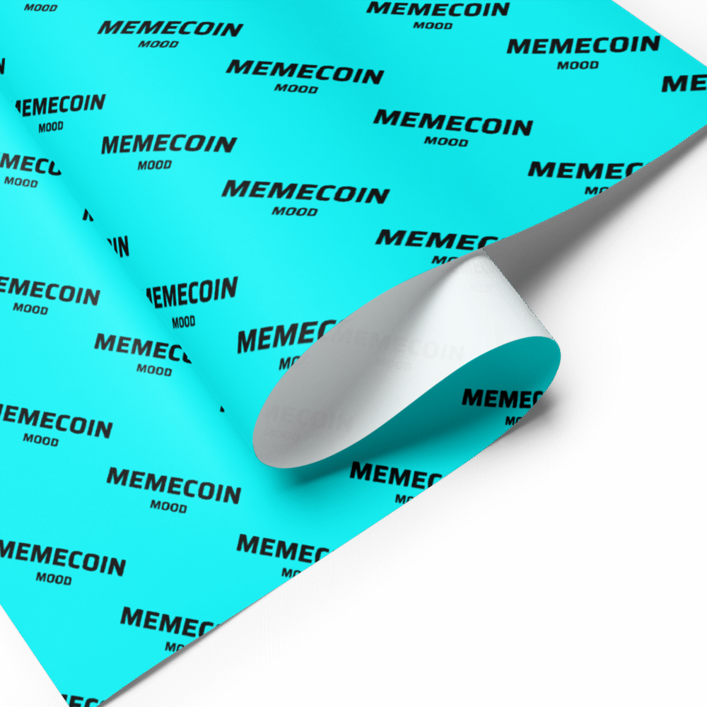 Memecoin Mood Wrapping Paper