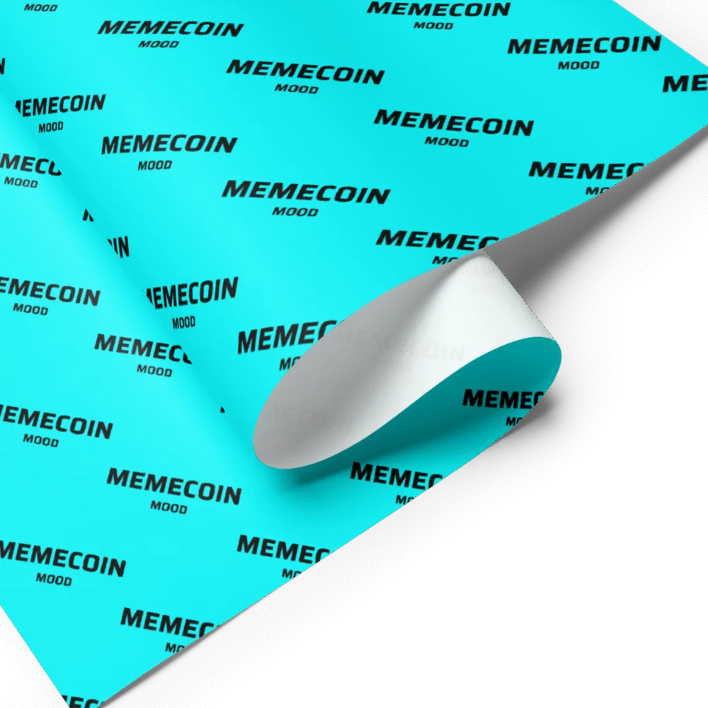 Memecoin Mood Wrapping Paper - Image 4