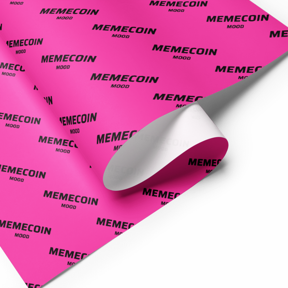 Memecoin Mood Wrapping Paper