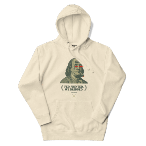 XRP: Fed Printed. We Bridged. Hoodie