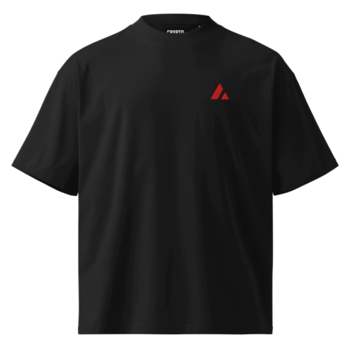 AVAX Embroidery Oversized Tee