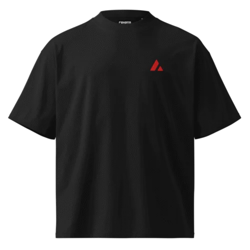 AVAX Embroidery Oversized Tee