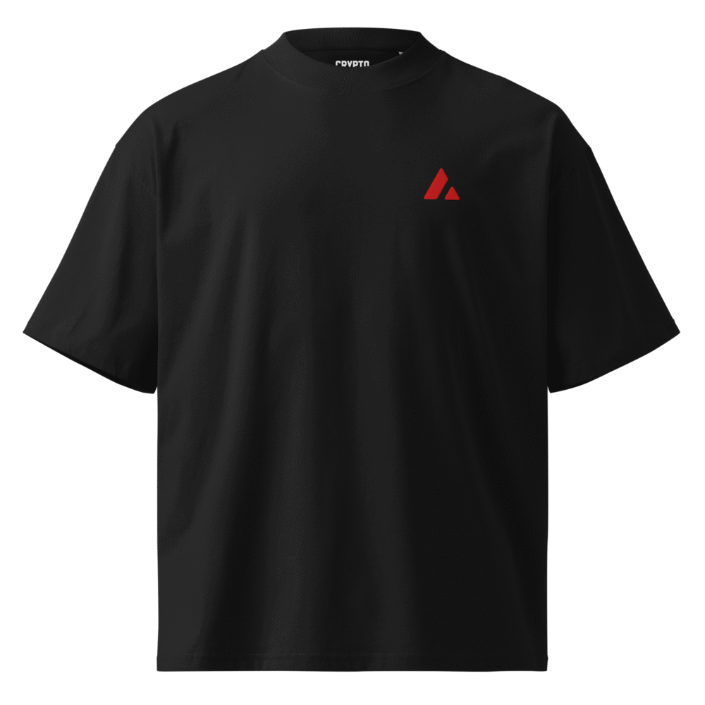 Avax Embroidery Oversized Tee