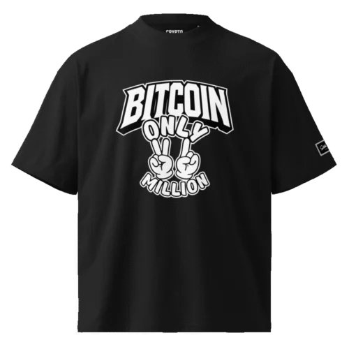 Bitcoin: 21M Only Oversized Tee