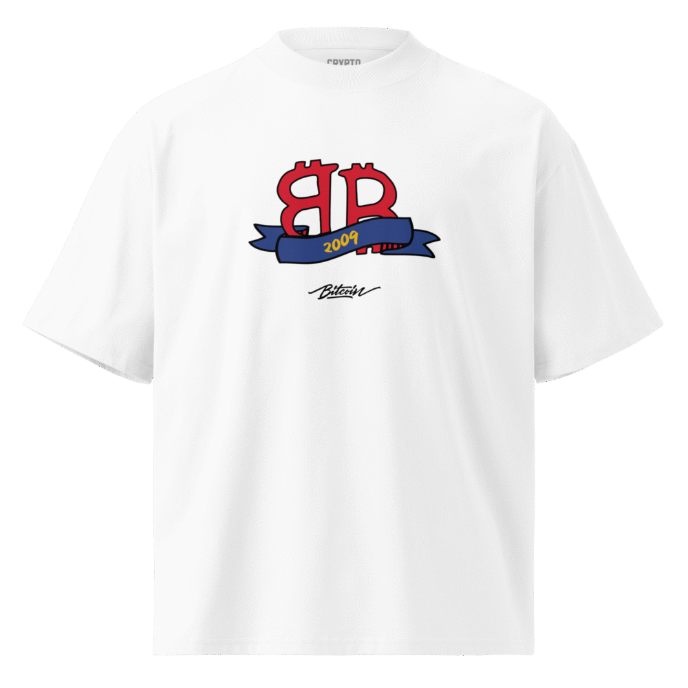 Bitcoin (2K9) Vintage Oversized T-Shirt
