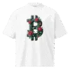 Bitcoin and Roses Oversized Tee