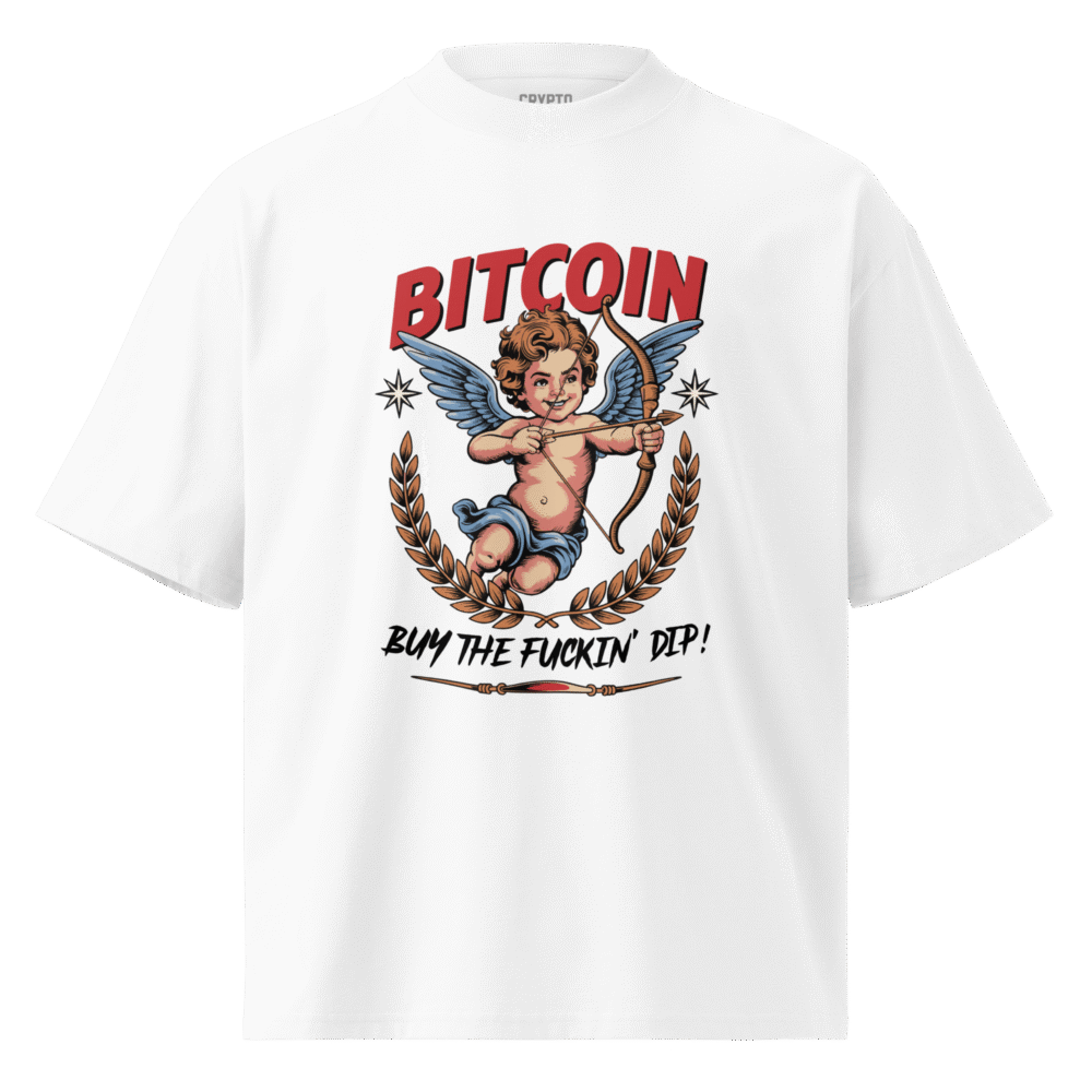 Bitcoin: Btfd Cherub Oversized T-Shirt
