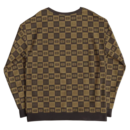 Bitcoin Checkerboard Sweatshirt