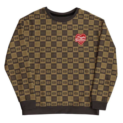 Bitcoin Checkerboard Sweatshirt