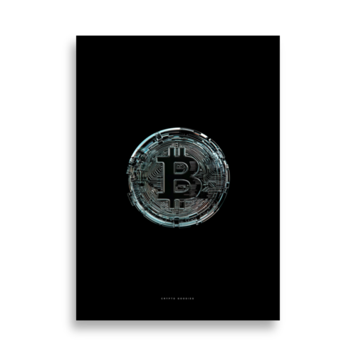 Bitcoin Coin Poster