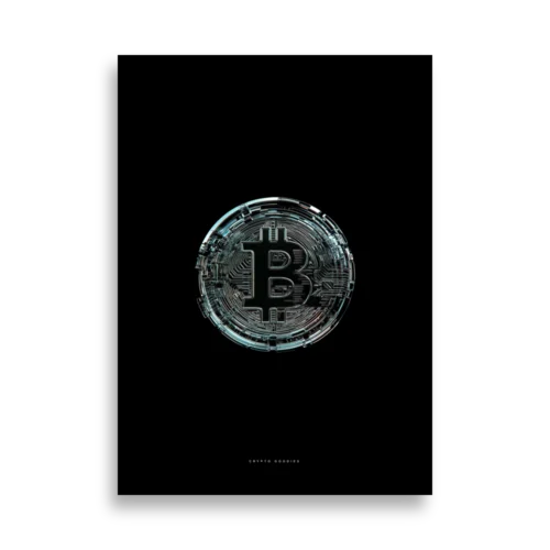 Bitcoin Coin Poster