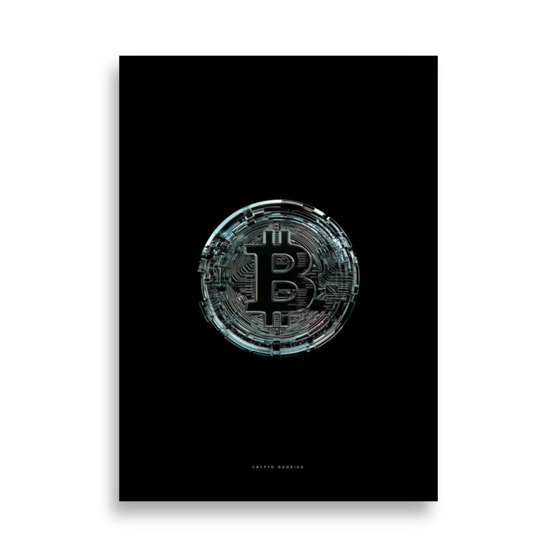 Bitcoin Coin Poster
