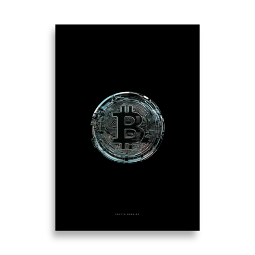 Bitcoin Coin Poster