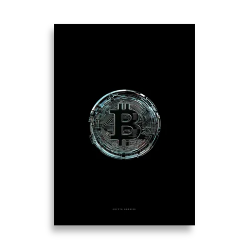 Bitcoin Coin Poster