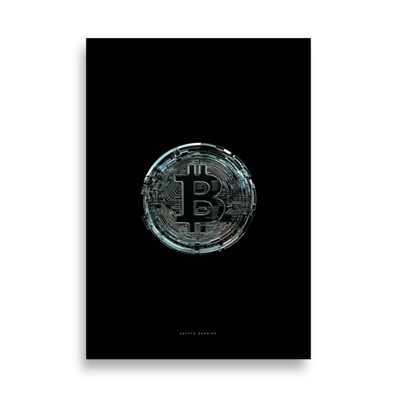 Bitcoin Coin Poster