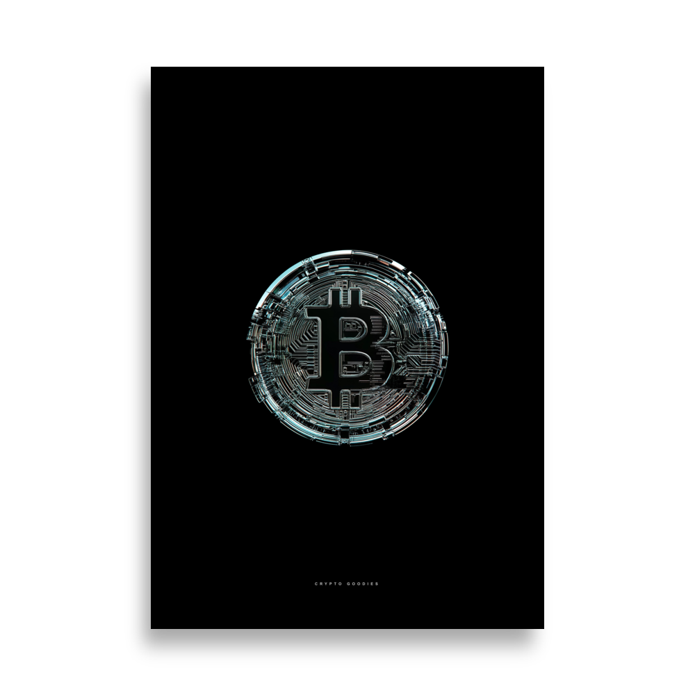 Bitcoin Coin Poster